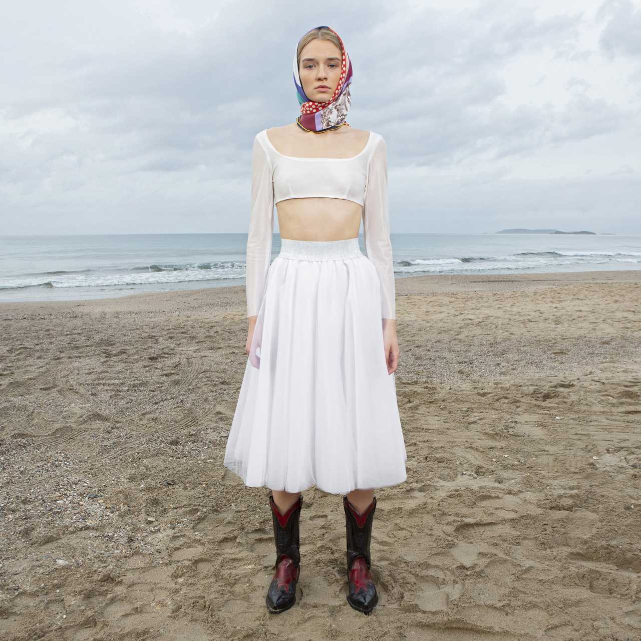 Product preview: Tulle Tutu Skirt Midi White