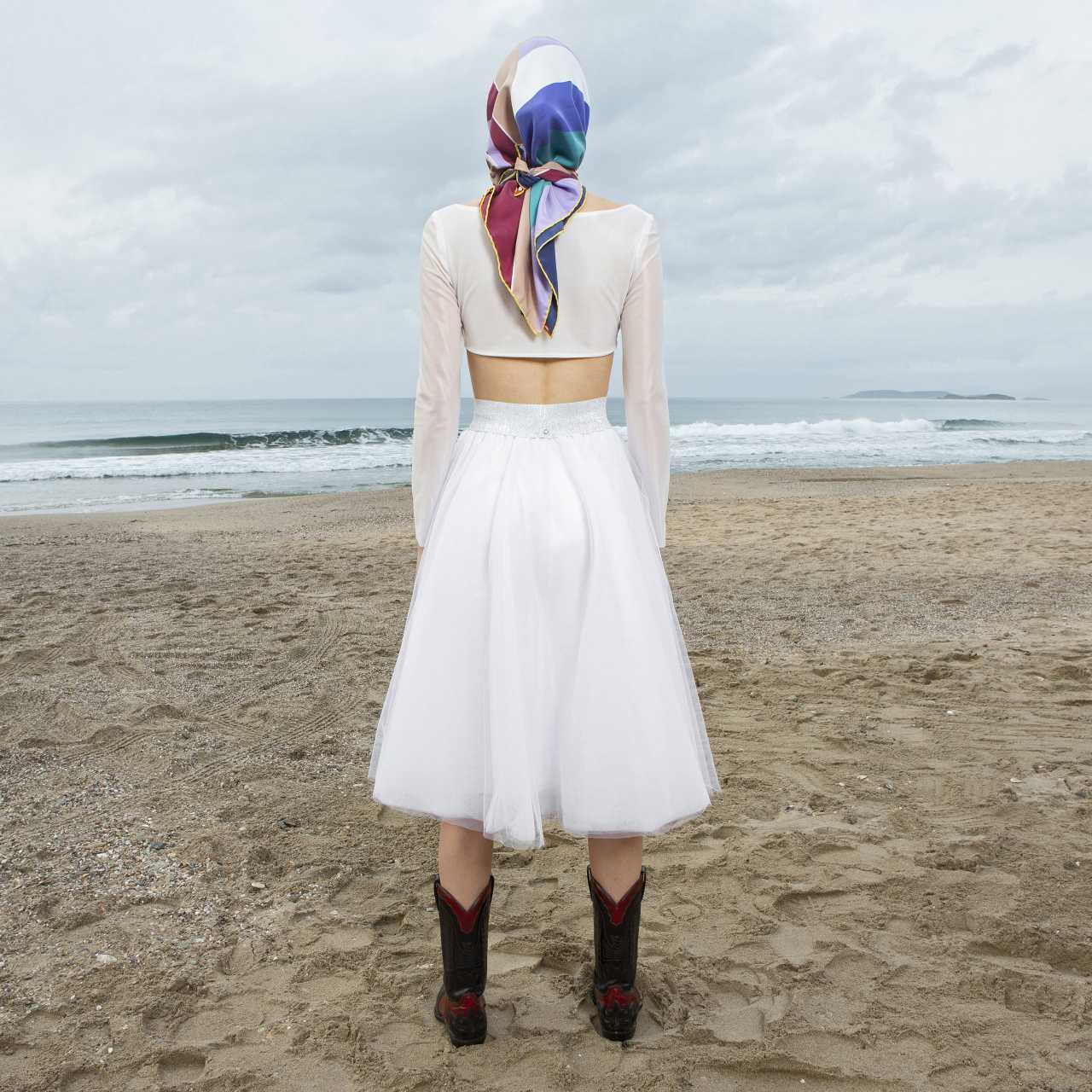Product preview: Tulle Tutu Skirt Midi White