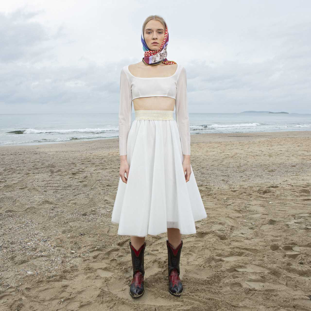 Product preview: Tulle Tutu Skirt Midi Ivory