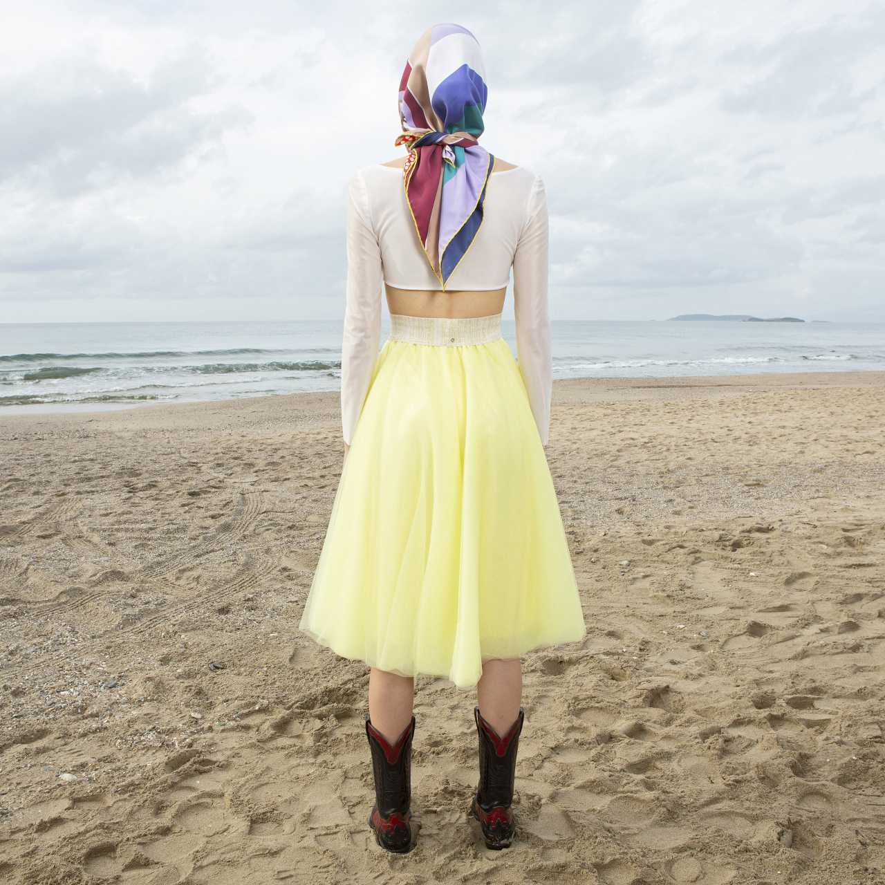 Product preview: Tulle Tutu Skirt Midi Yellow