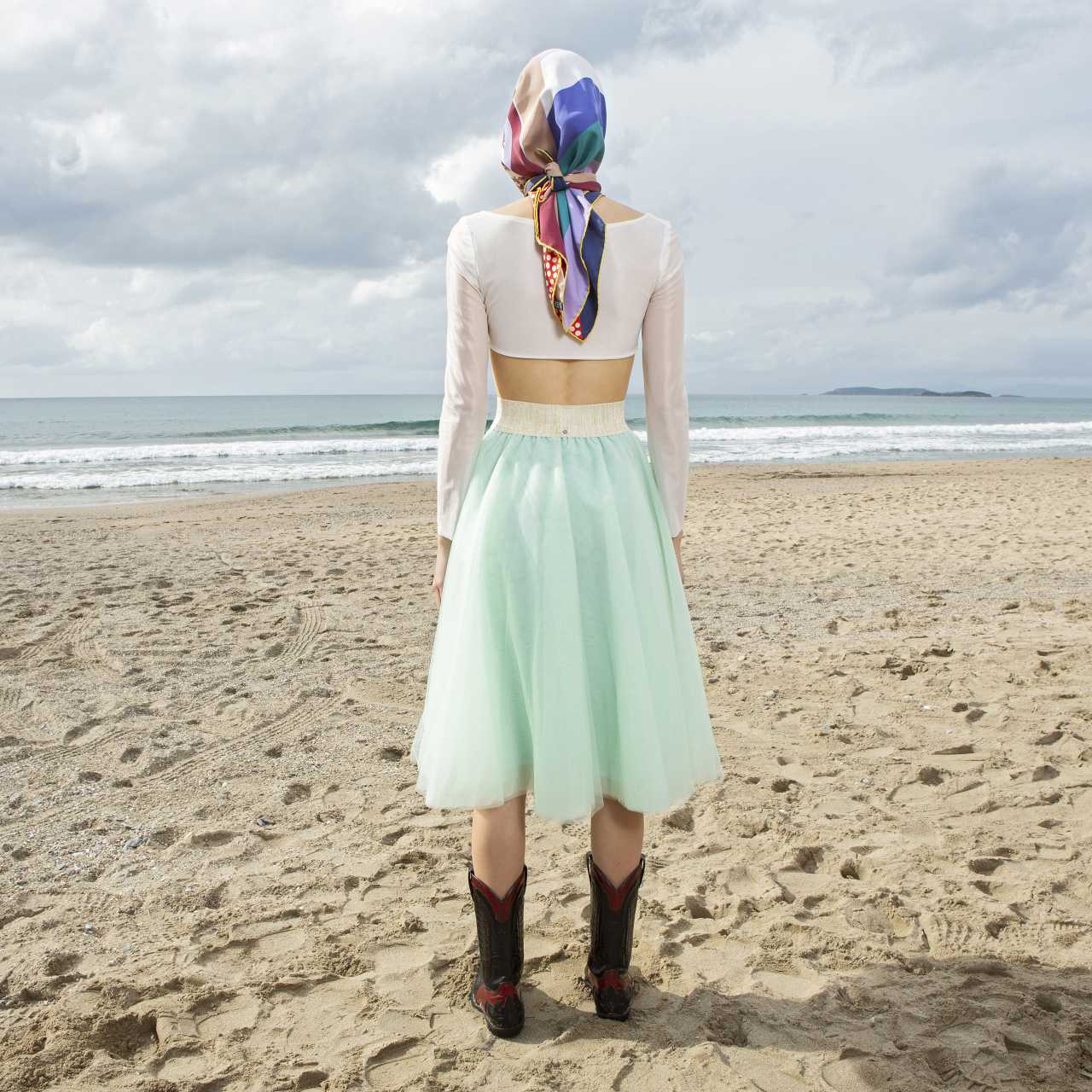 Product preview: Tulle Tutu Skirt Midi Light Green