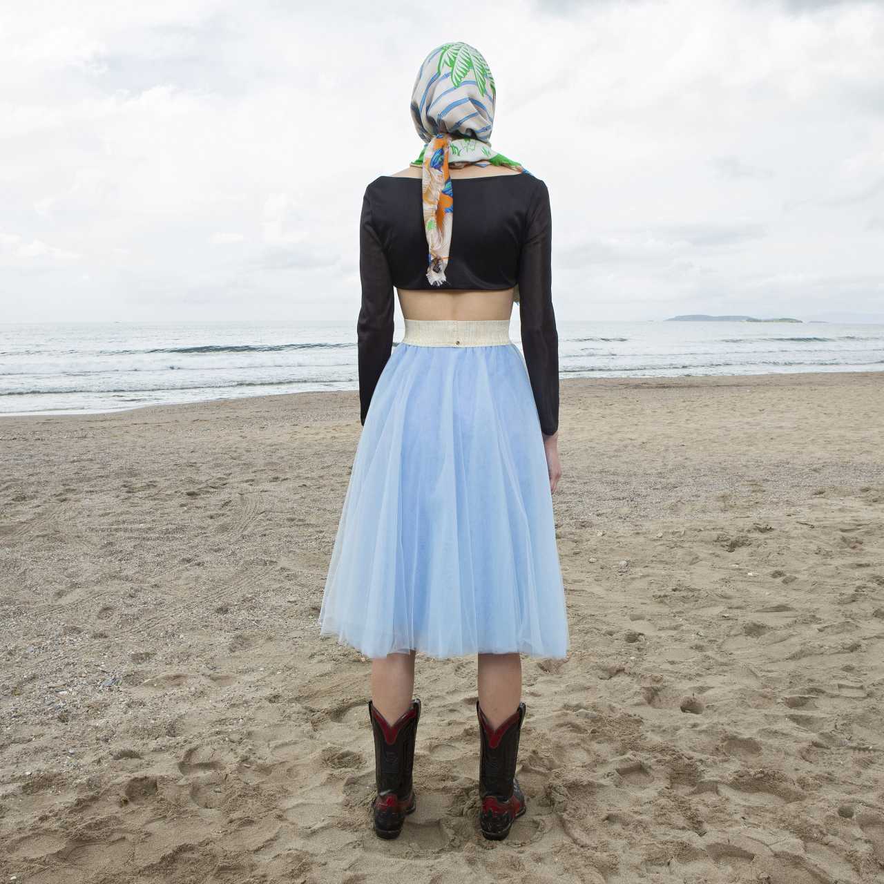 Product preview: Tulle Tutu Skirt Midi Light Blue