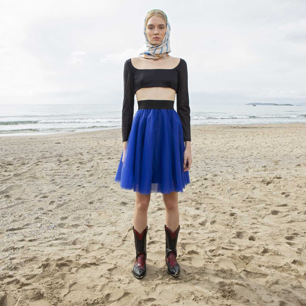 Product preview: Tulle Tutu Skirt Short Blue Raf