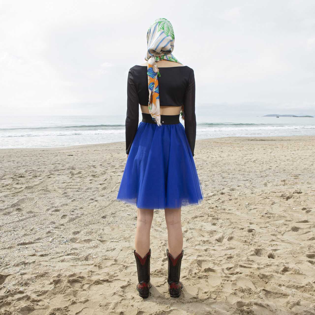Product preview: Tulle Tutu Skirt Short Blue Raf