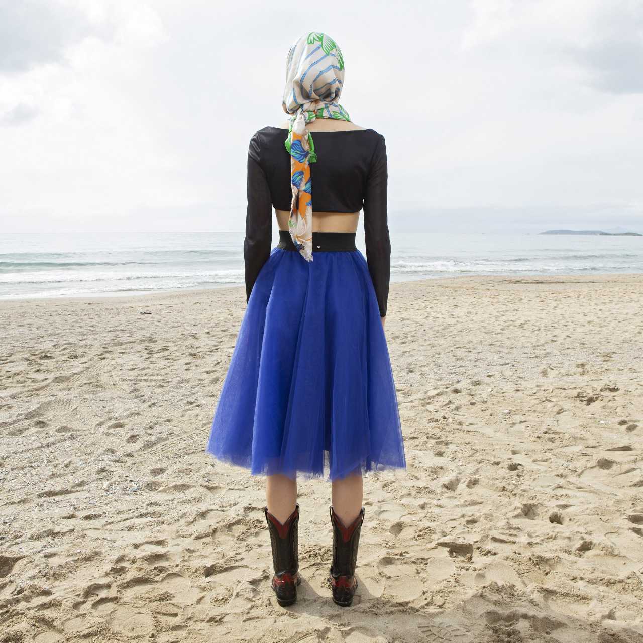Product preview: Tulle Tutu Skirt Midi Blue Raf