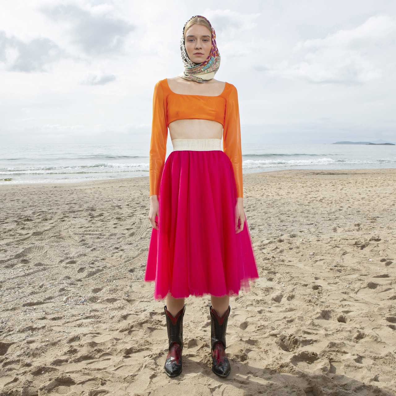 Product preview: Tulle Tutu Skirt Midi Fouchsia