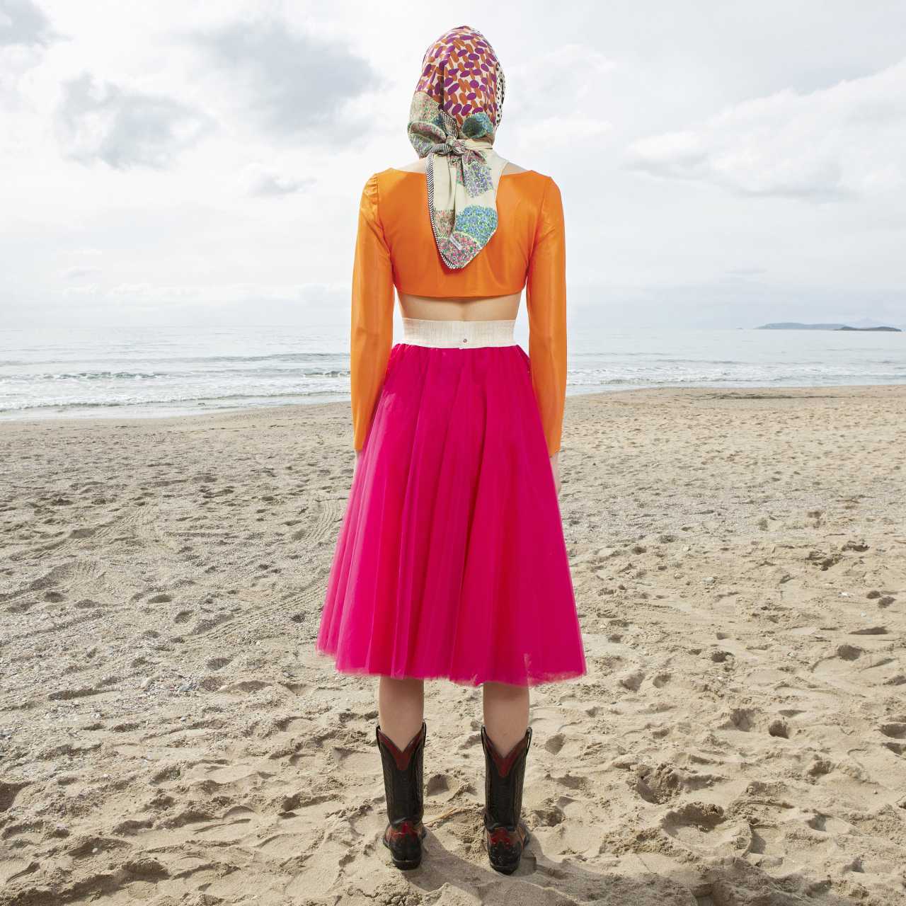 Product preview: Tulle Tutu Skirt Midi Fouchsia