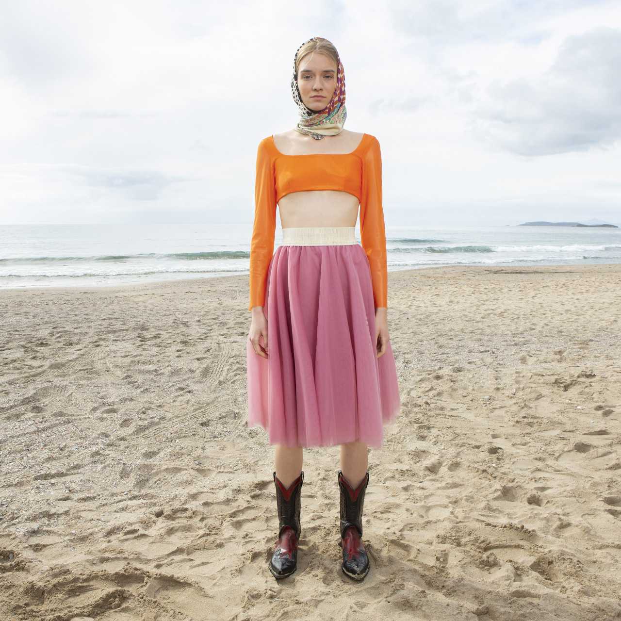 Product preview: Tulle Tutu Skirt Midi Rouge