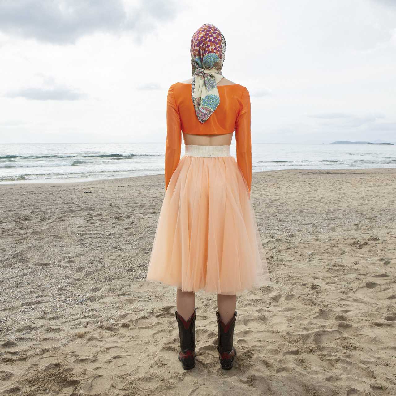 Product preview: Tulle Tutu Skirt Midi Saumon
