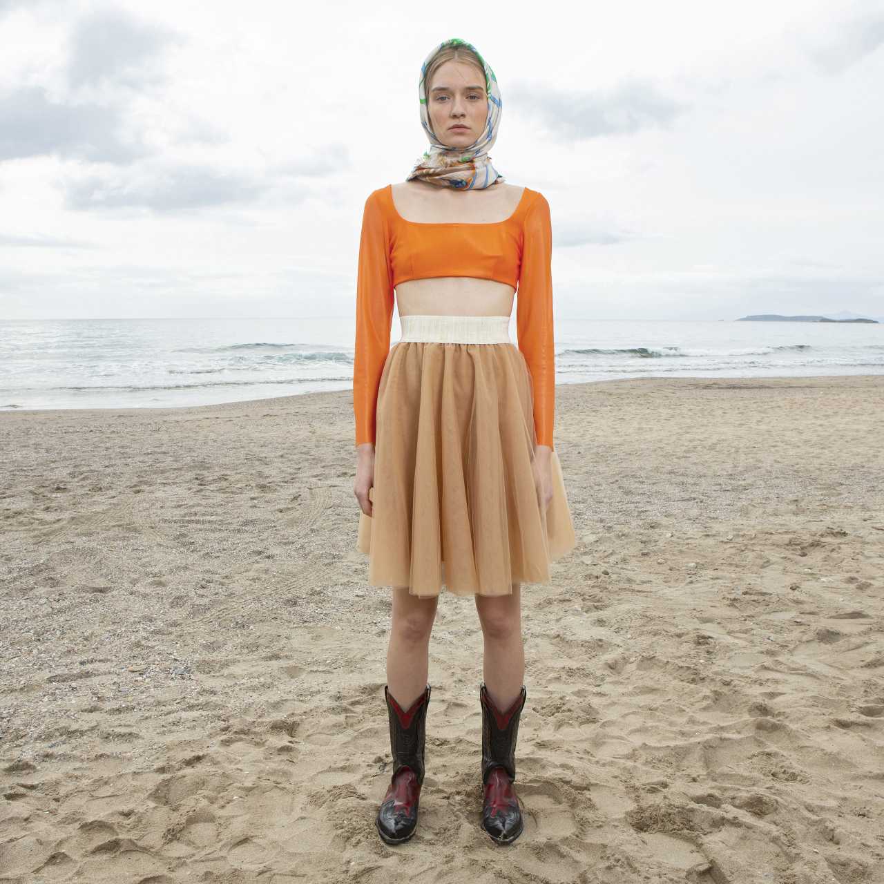 Product preview: Tulle Tutu Skirt Short Caramel