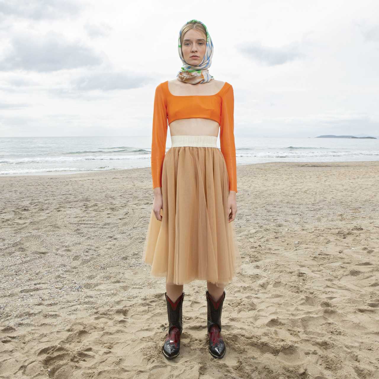 Product preview: Tulle Tutu Skirt Midi Caramel