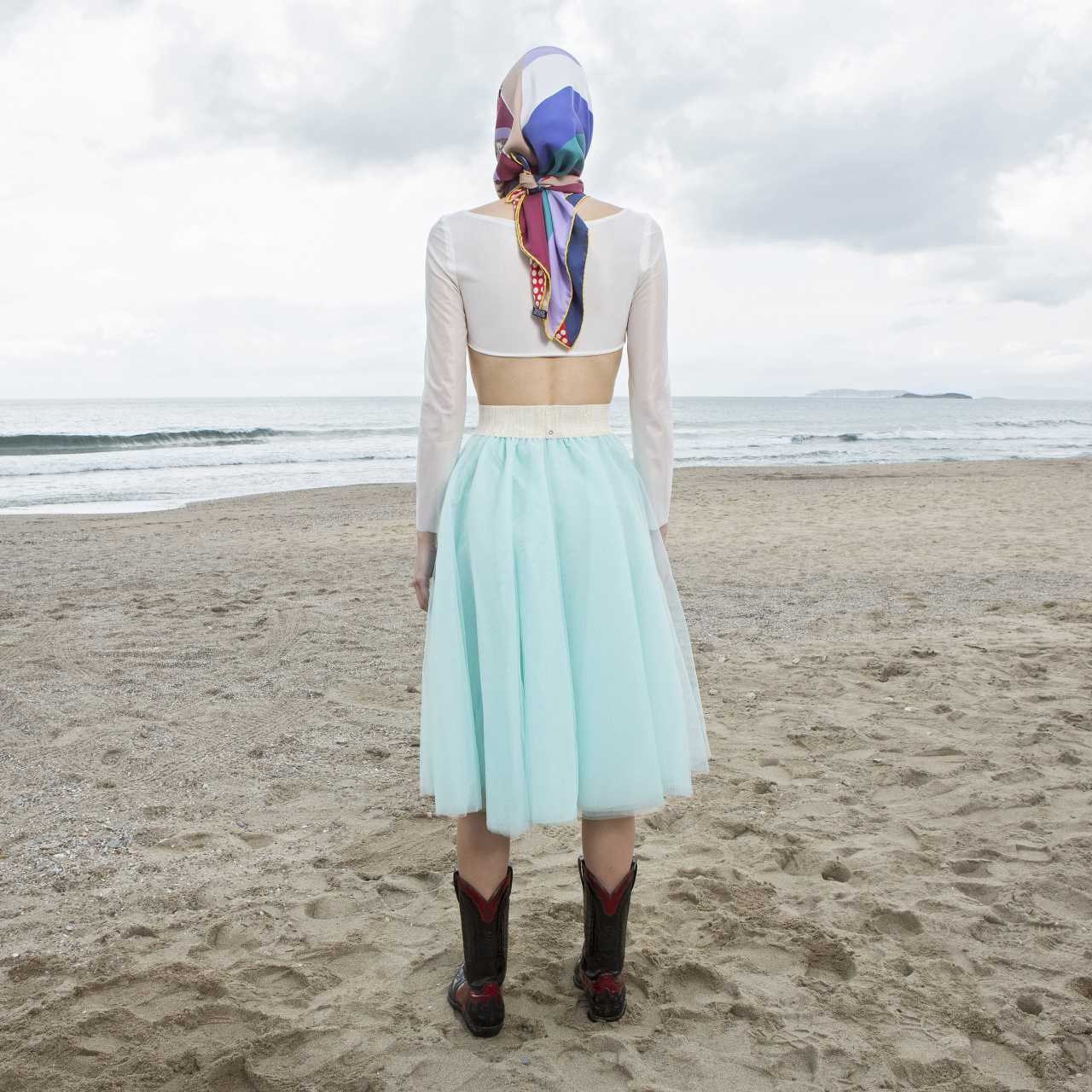 Product preview: Tulle Tutu Skirt Midi Turquoise