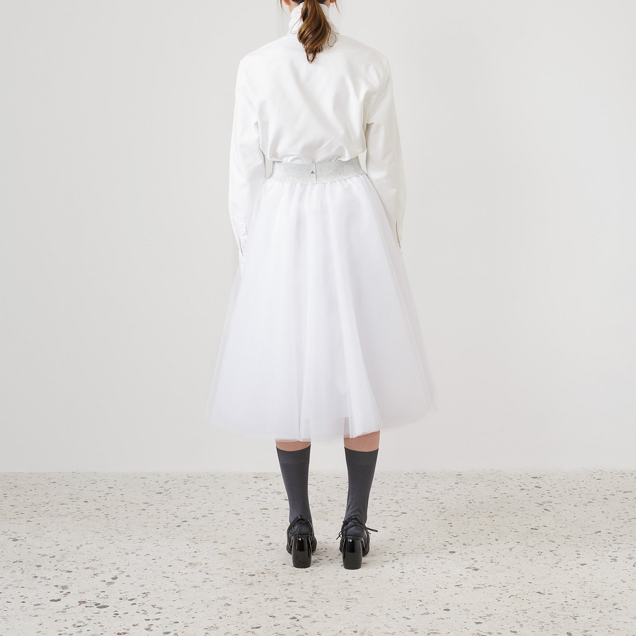 Product preview: Tulle Tutu Skirt White Midi