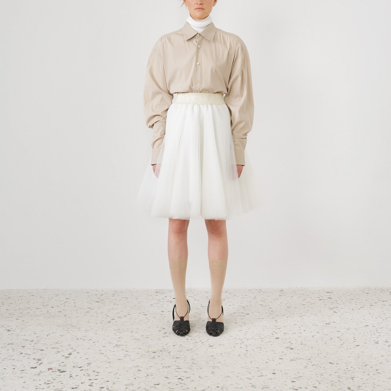 Product preview: Tulle Tutu Skirt Ivory Short