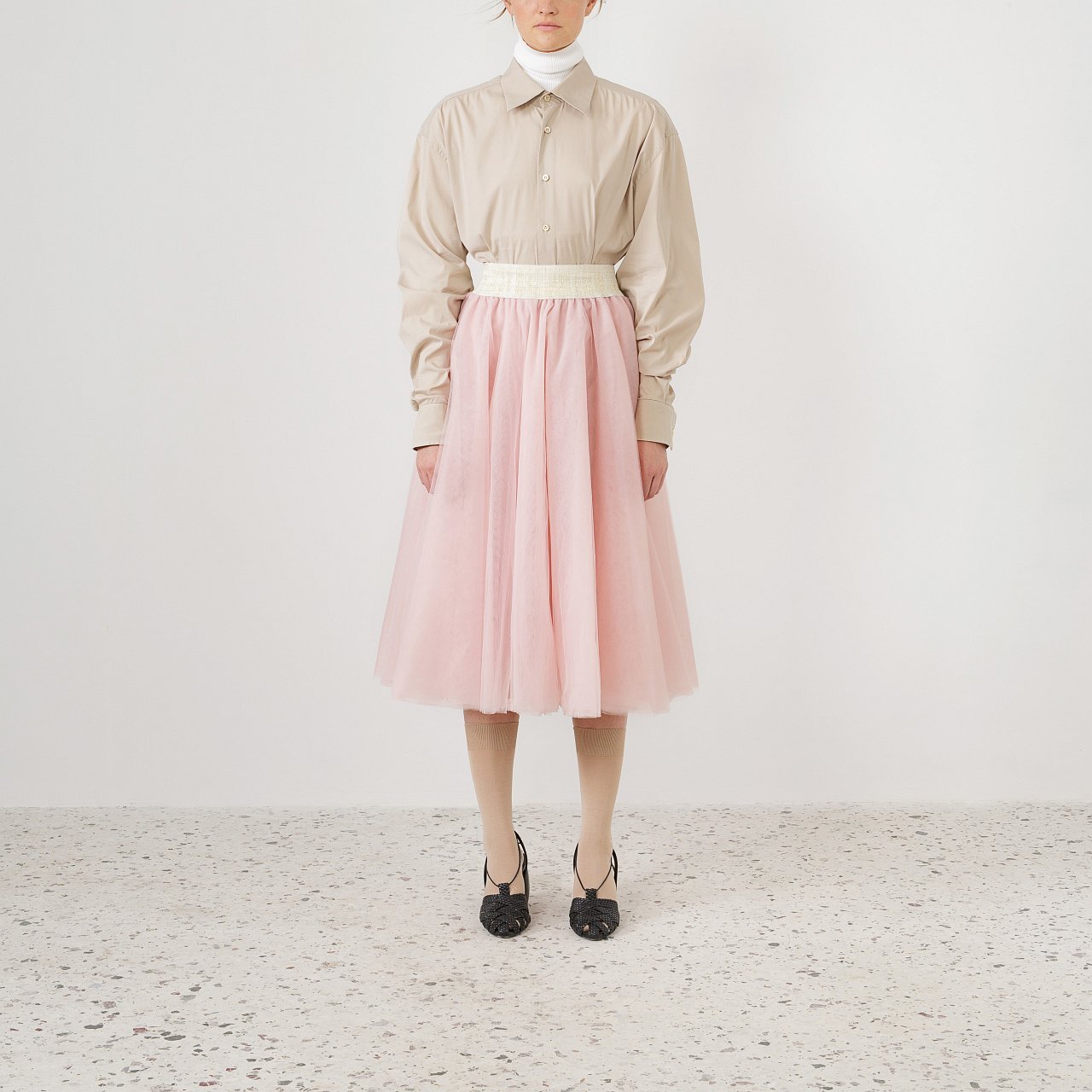 Product preview: Tulle Tutu Skirt Dusty Pink Midi