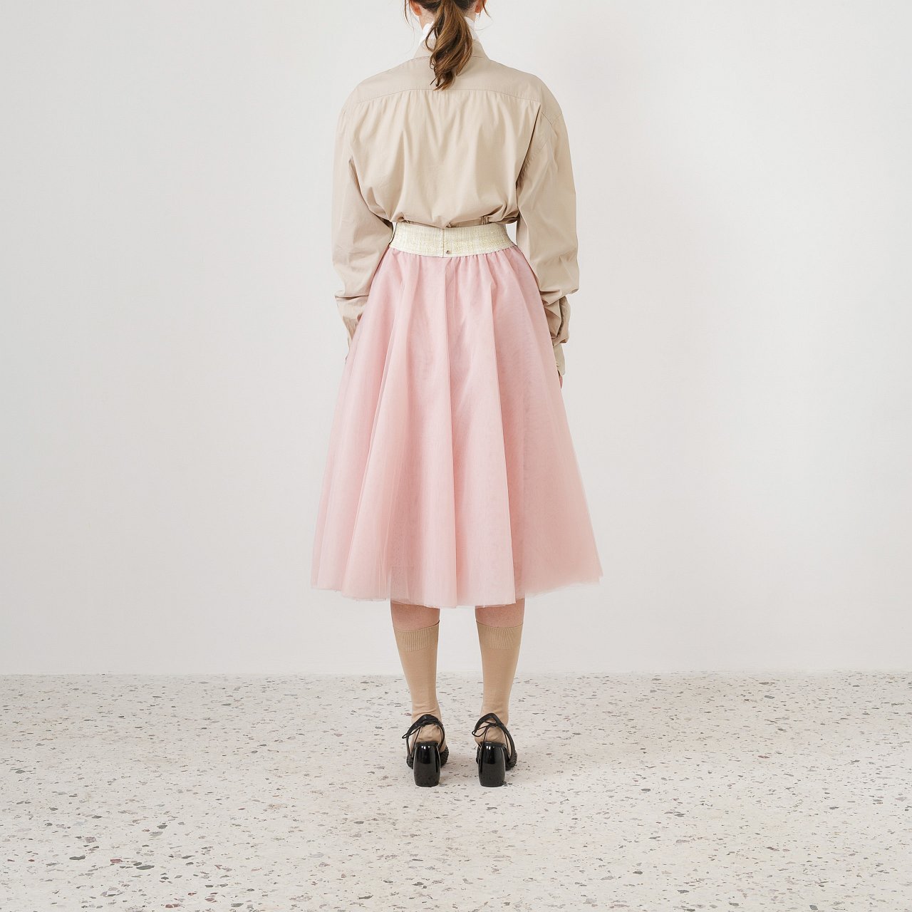 Product preview: Tulle Tutu Skirt Dusty Pink Midi