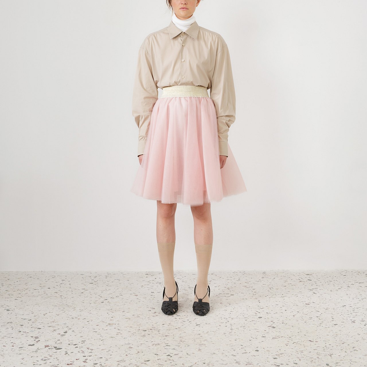 Product preview: Tulle Tutu Skirt Dusty Pink Short