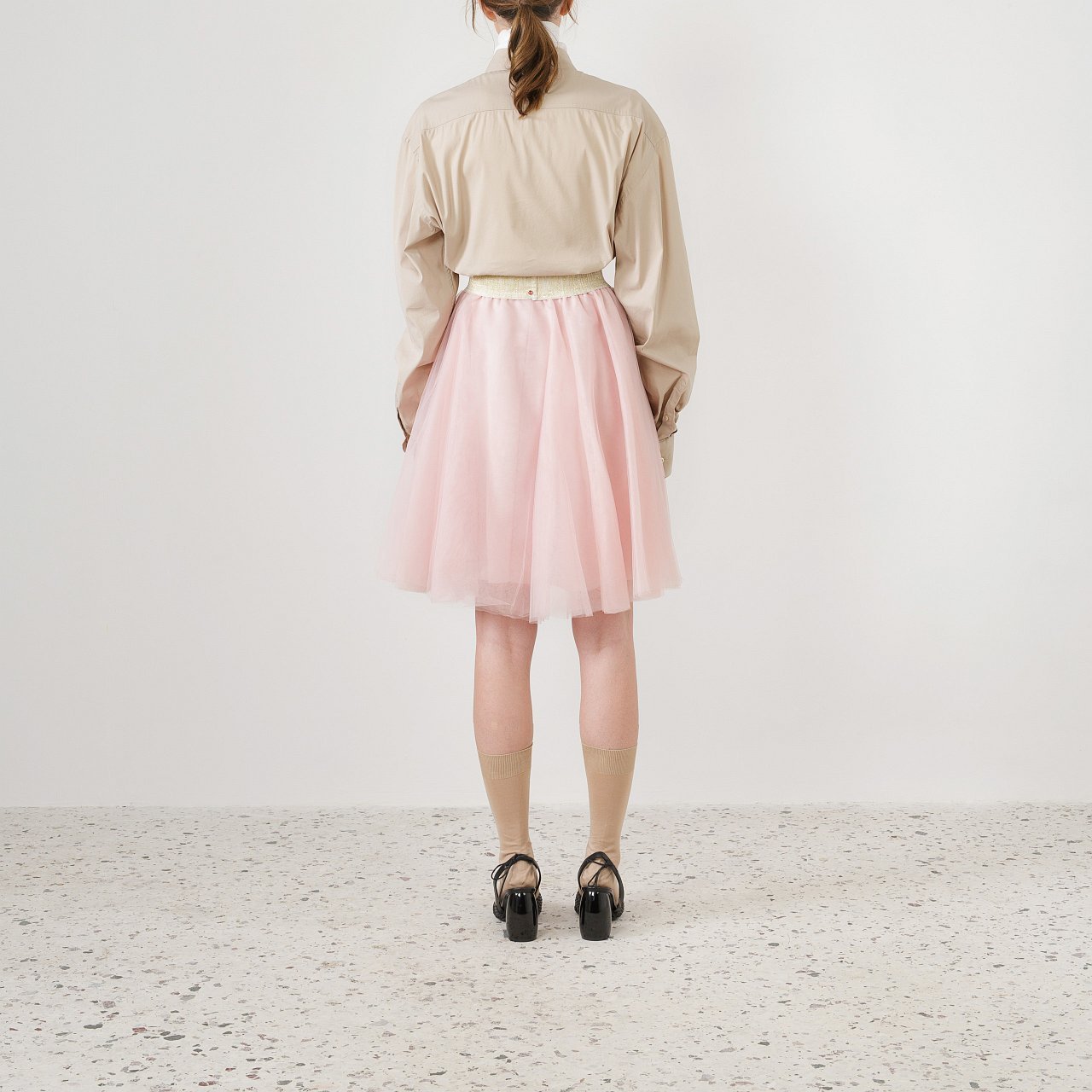 Product preview: Tulle Tutu Skirt Dusty Pink Short