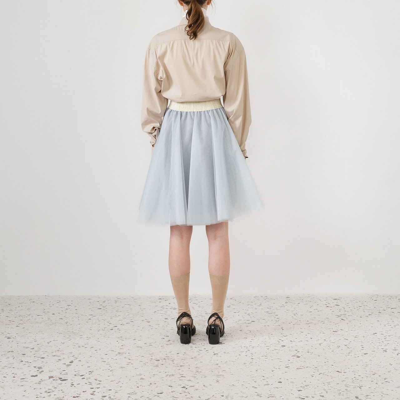 Product preview: Tulle Tutu Skirt Gray Siel Short