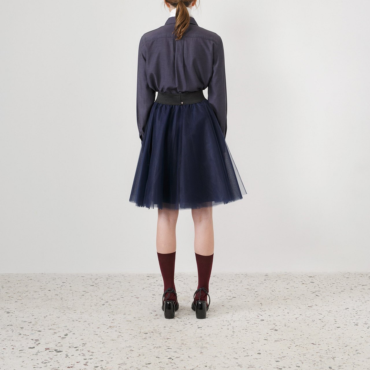 Product preview: Tulle Tutu Skirt Navy Blue Short