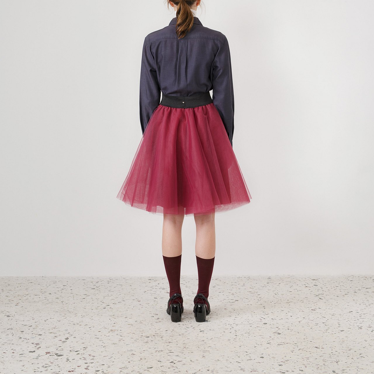 Product preview: Tulle Tutu Skirt Plum Short