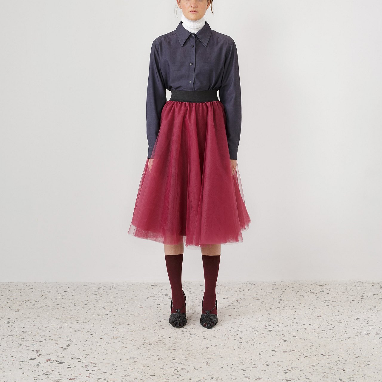 Product preview: Tulle Tutu Skirt Plum Midi