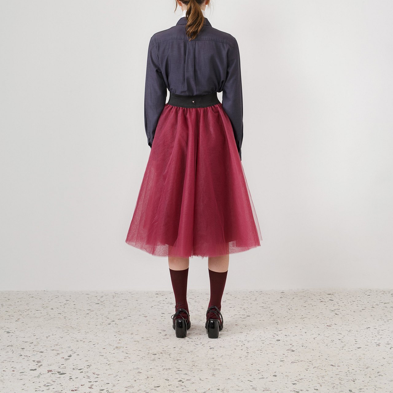 Product preview: Tulle Tutu Skirt Plum Midi