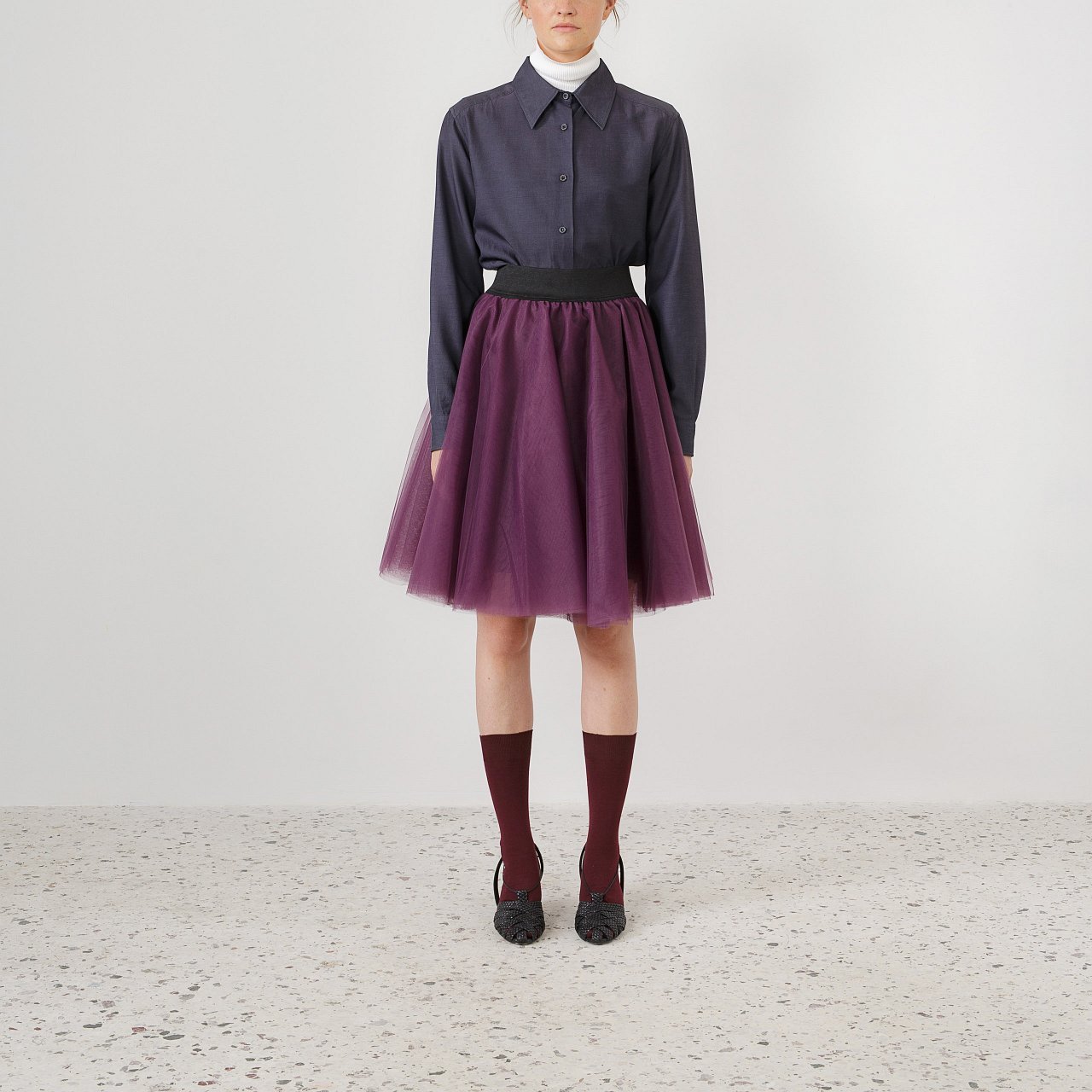 Product preview: Tulle Tutu Skirt Purple Short