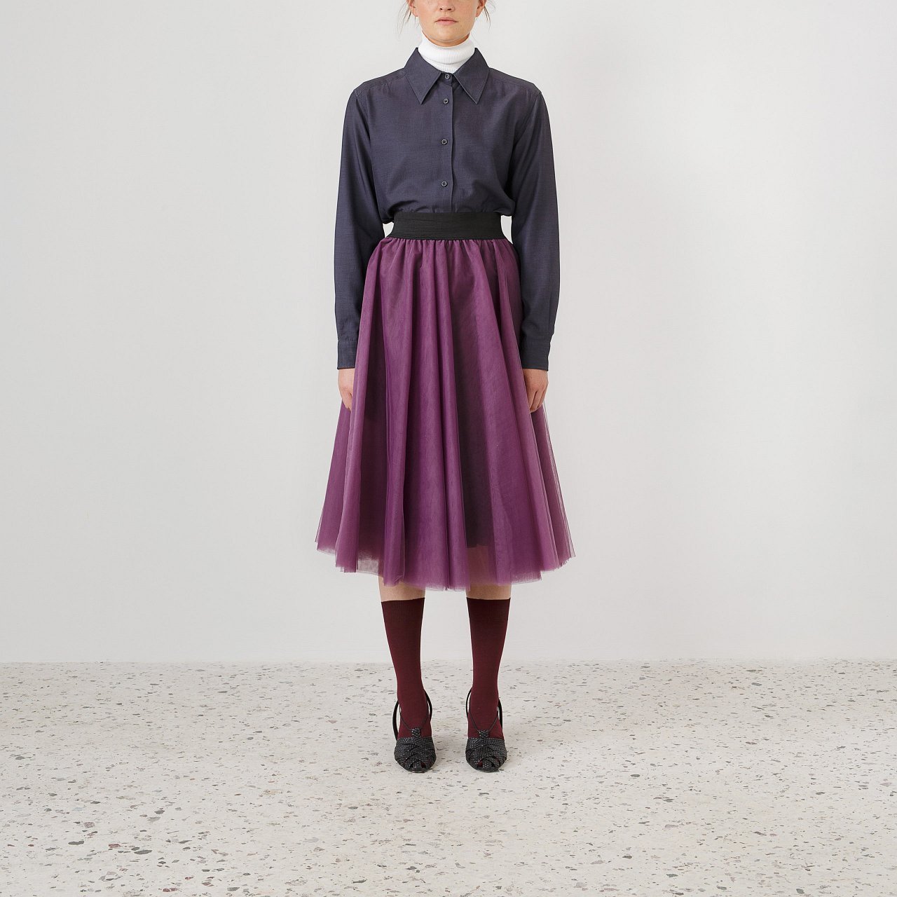 Product preview: Tulle Tutu Skirt Purple Midi