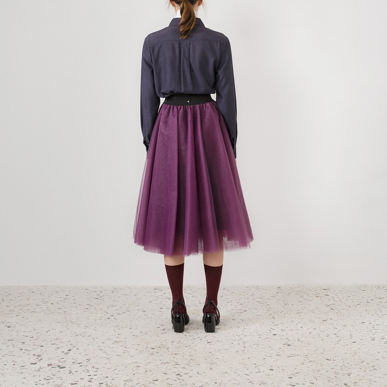 Product preview: Tulle Tutu Skirt Purple Midi