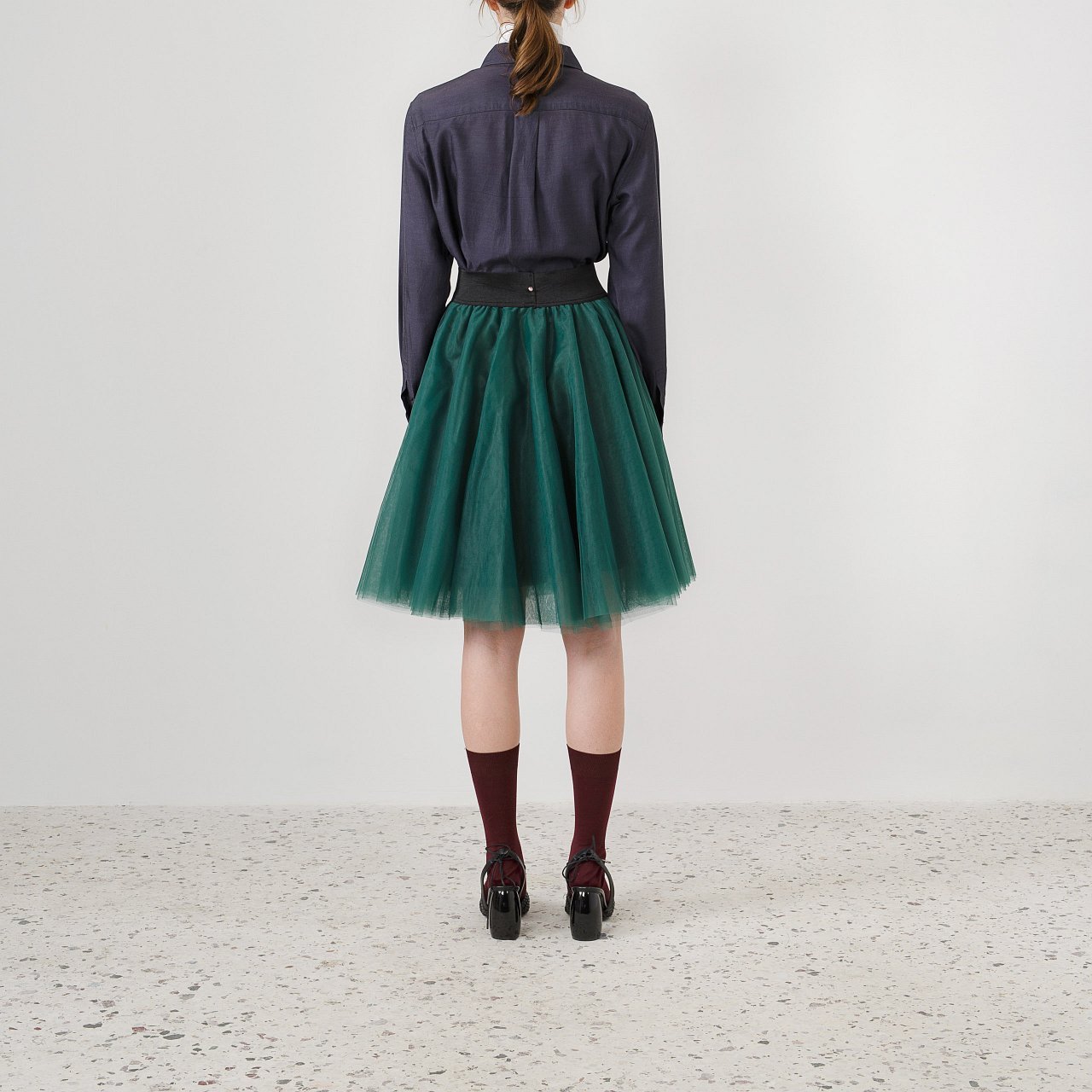 Product preview: Tulle Tutu Skirt Dark Green Short