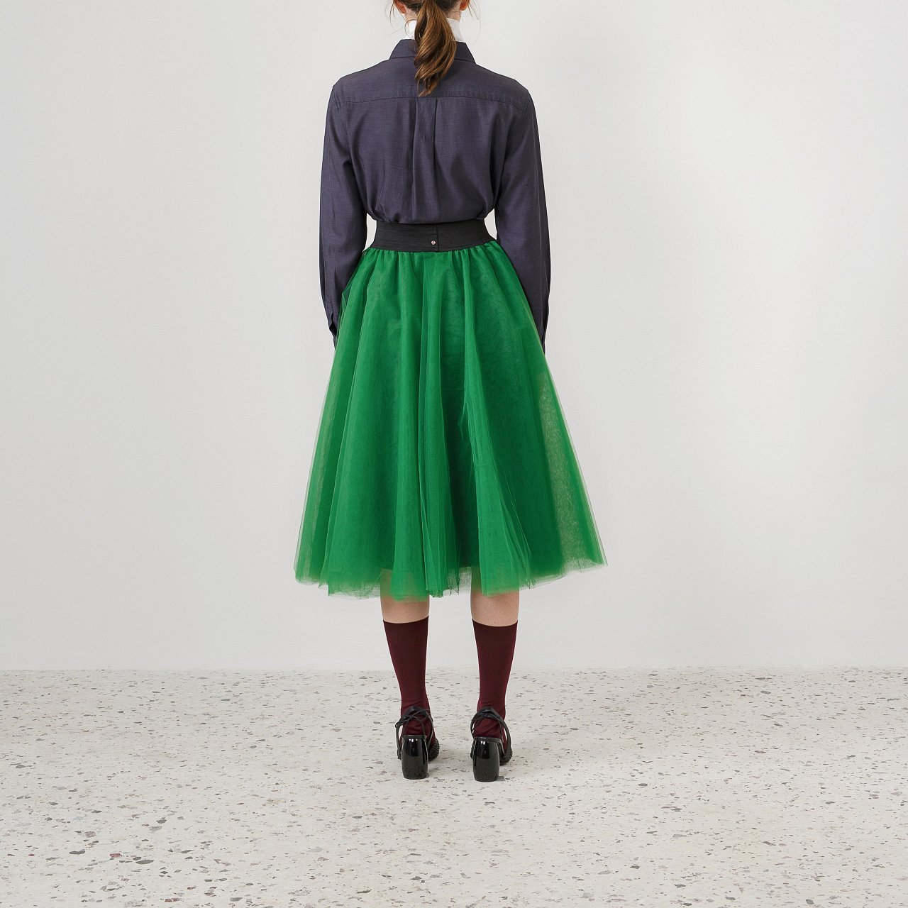 Product preview: Tulle Tutu Skirt Green Midi