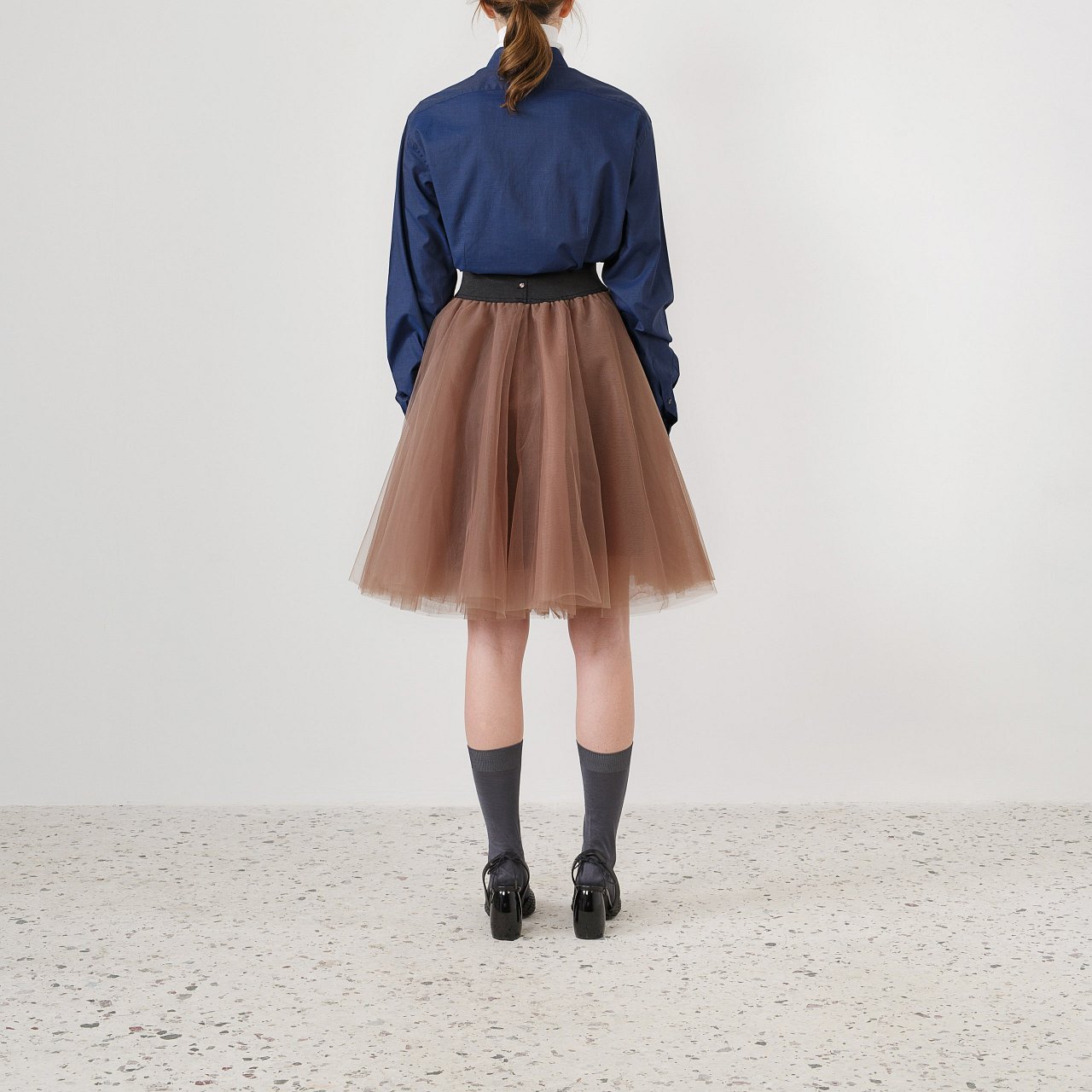 Product preview: Tulle Tutu Skirt Brown Short