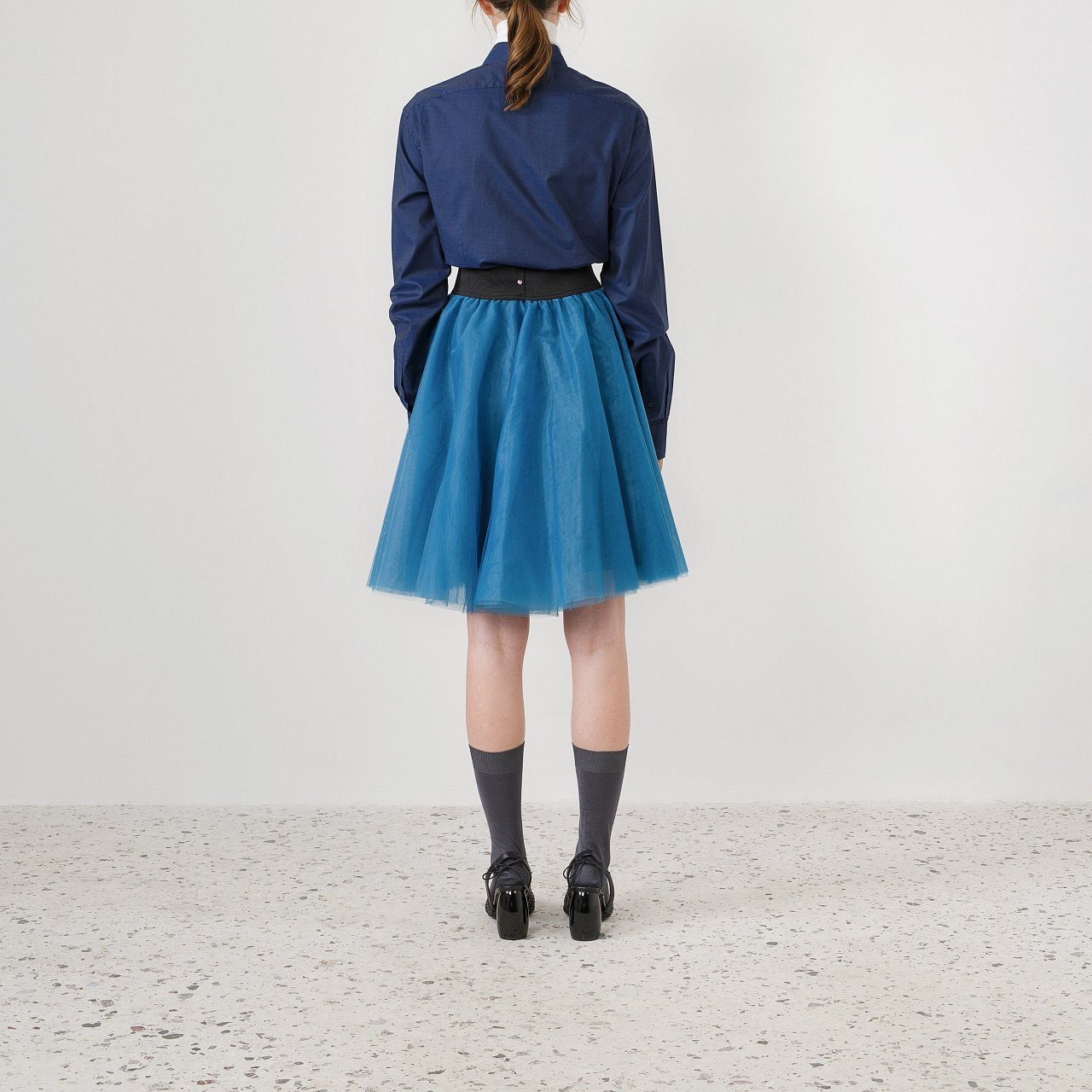 Product preview: Tulle Tutu Skirt Blue Green Short