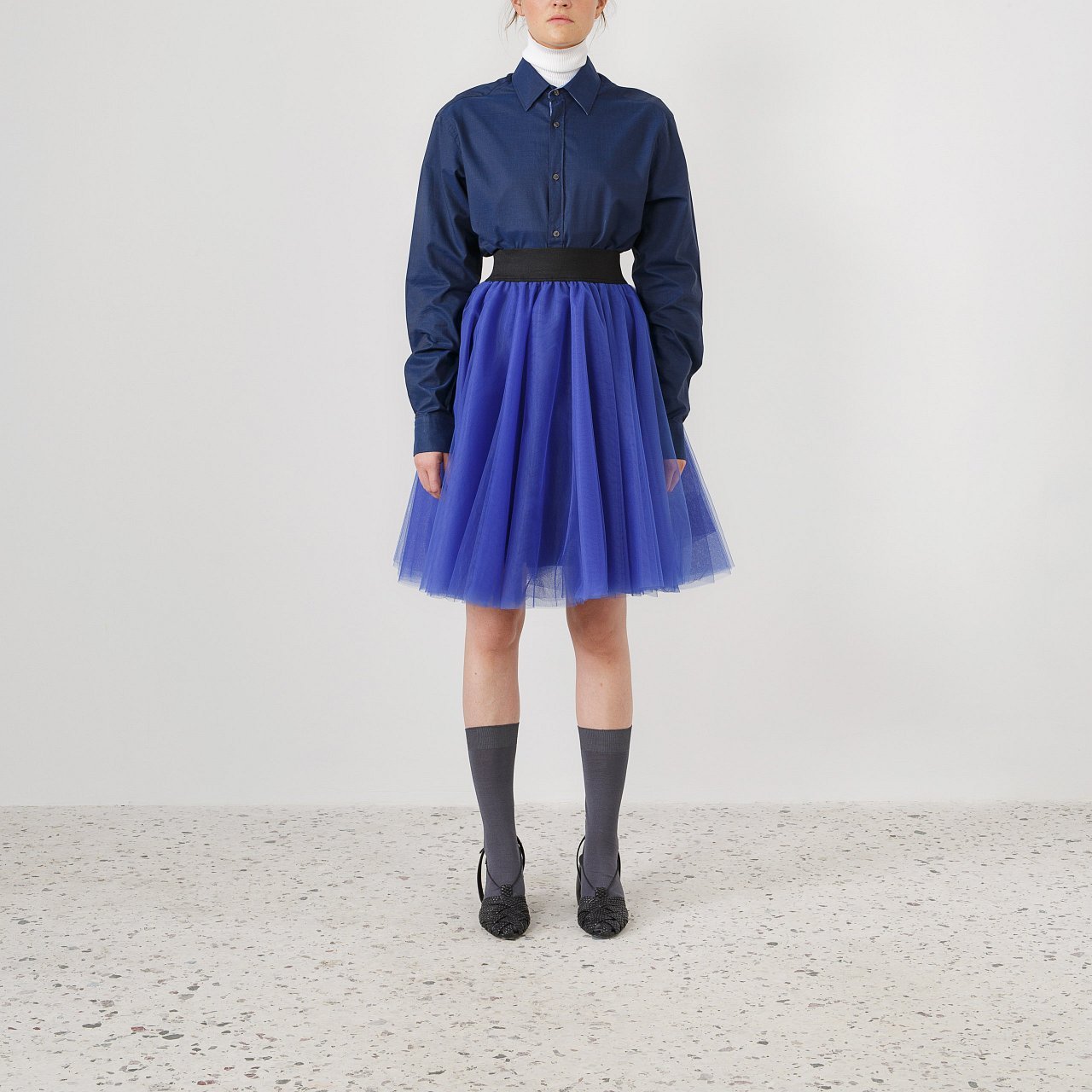 Product preview: Tulle Tutu Skirt Cobalt Blue Short