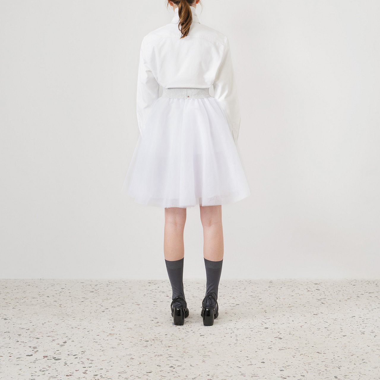 Product preview: Tulle Tutu Skirt White Short